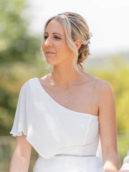 Maquillaje-de-novia-de-Sheila Maquilleja de novia personalizado para la boda de Sheila