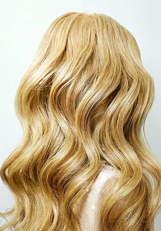 peinado-de-novia-2 Ejemplo de peinado ondulado natural para novia el día de su boda